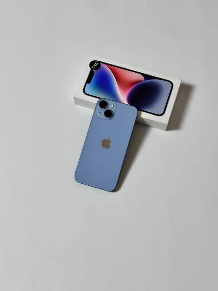 Iphone 14 128 GB iBox Blue Garansi On