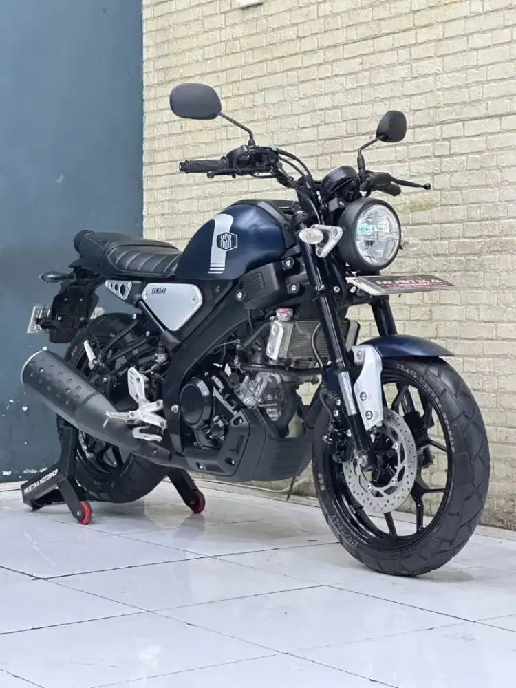 READY‼️ YAMAHA XSR 155 TH 2022 WARNA MATTE BLUE ODO MASIH 16rb