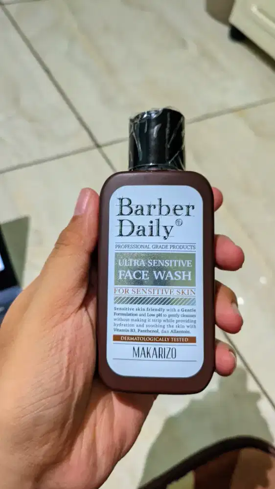 Jual FaceWash Barber Daily Ultra Senstitive