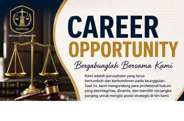 LOWONGAN ASISTEN PENGACARA WAJIB SARJANA HUKUM LANGSUNG WAWANCARA