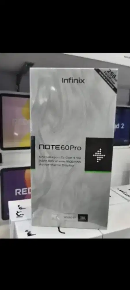 Infinix note 60 pro ram 12gb 5G dan8/256 garansi resmi
