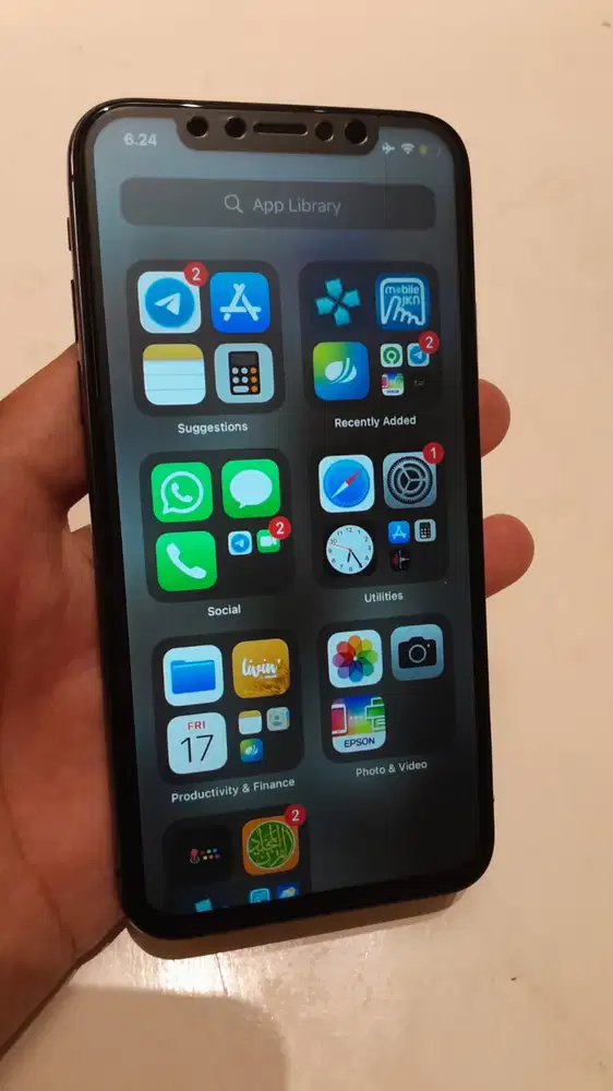 WTS 2 Unit iPhone X 256GB (Inter, All Operator)