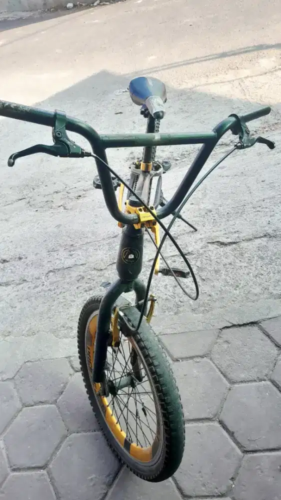 Sepeda anak bmx merek pacific.
