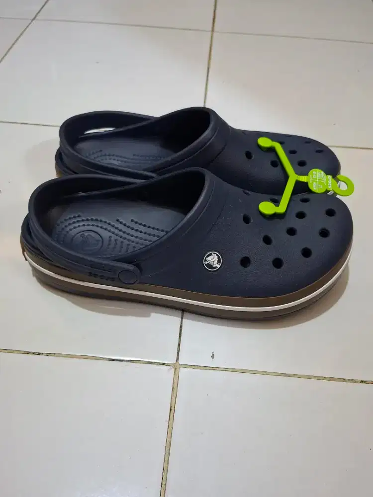 Crocs Crocband Gum Unisex Clog - Navy