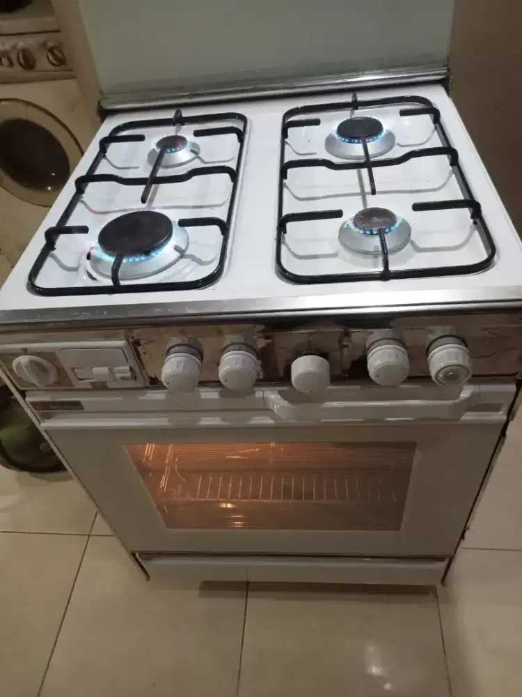 Kompor gas Full otomatis TECNOGAS  Italy siap kirim
