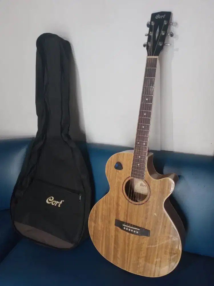 Gitar akustik elektrik Cort sfx dao nat