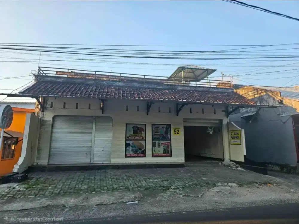 Dijual Bangunan Ruko/Toko