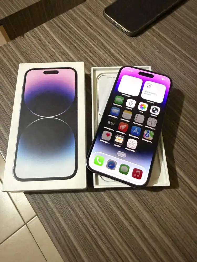 Iphone 14 pro 256GB ex resmi iboxx fulset mulus