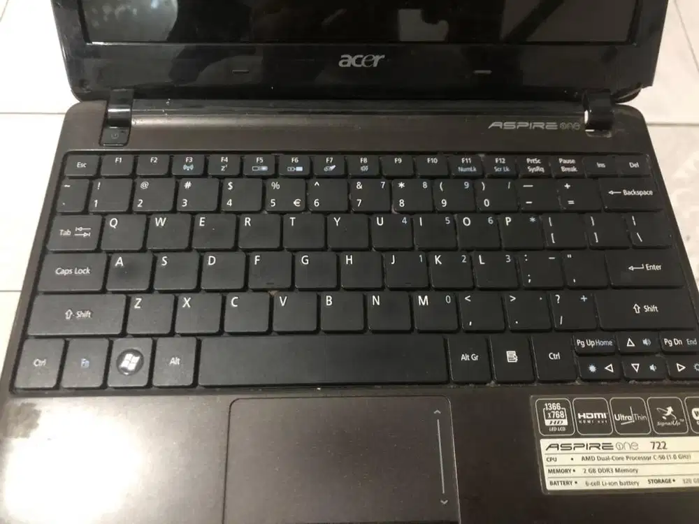 laptop acer aspire one