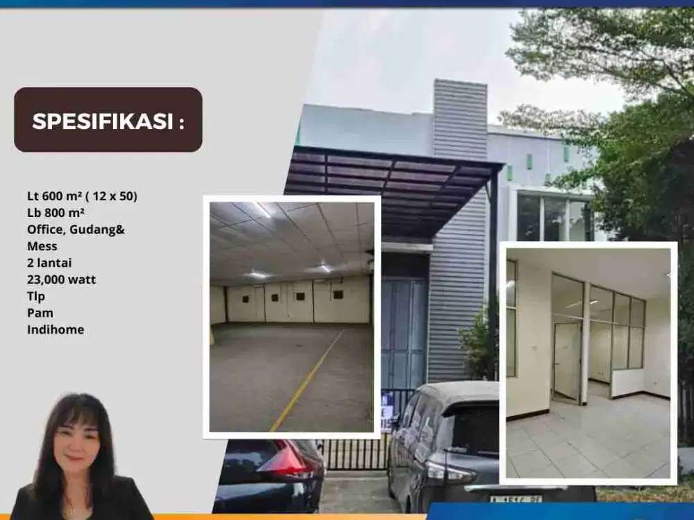 Disewakan Gudang Di Taman Tekno BSD Tangerang