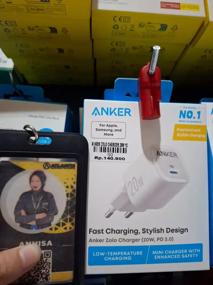 ANKER ZOLO CHARGER 20W 1C | ATLANTIS DAHSYAT