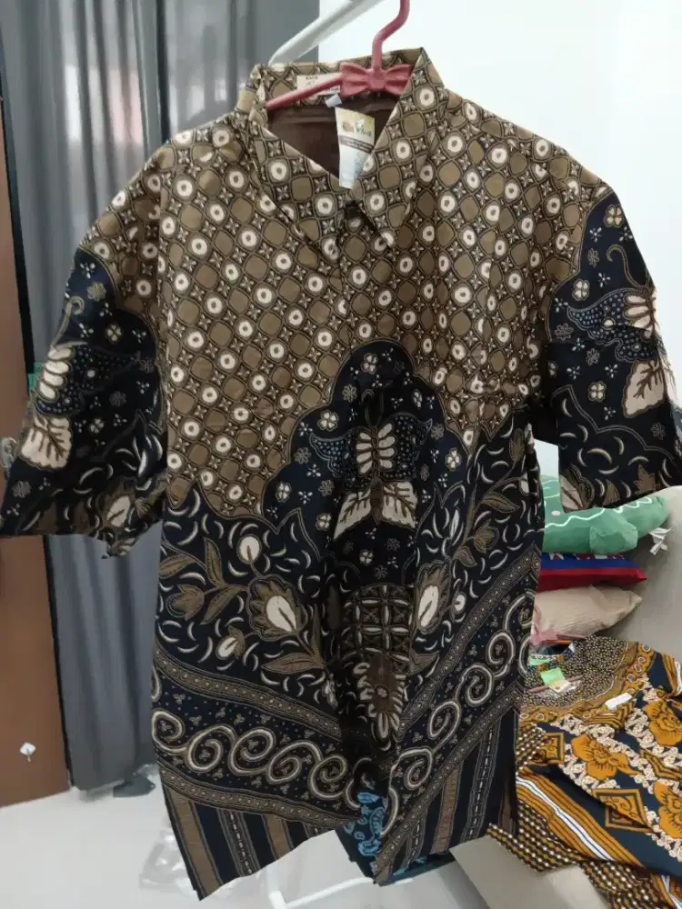 Hem batik solo berbagai corak