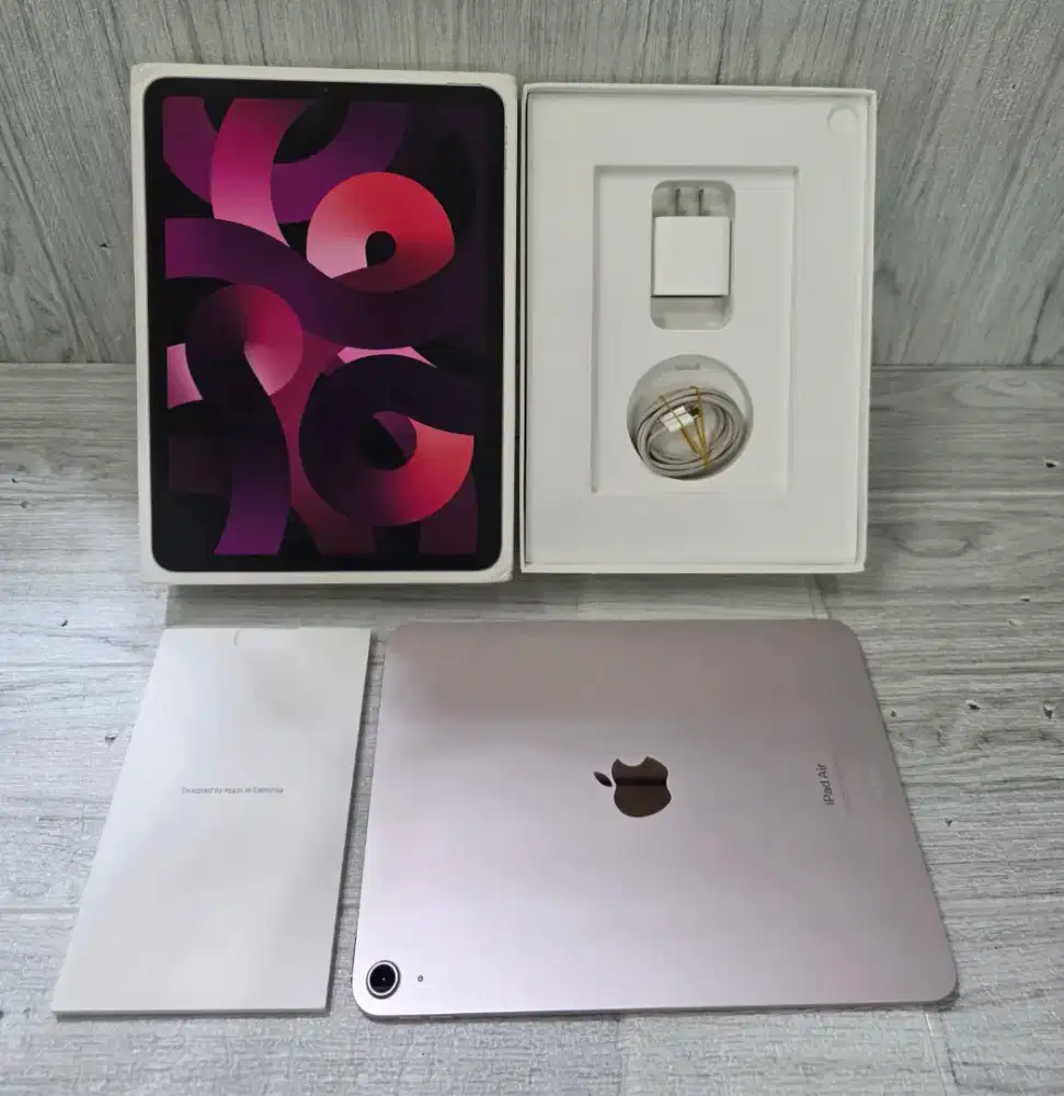 Upad Air 5 (Chip M1) 64GB Pink Wifi Inter Fullset