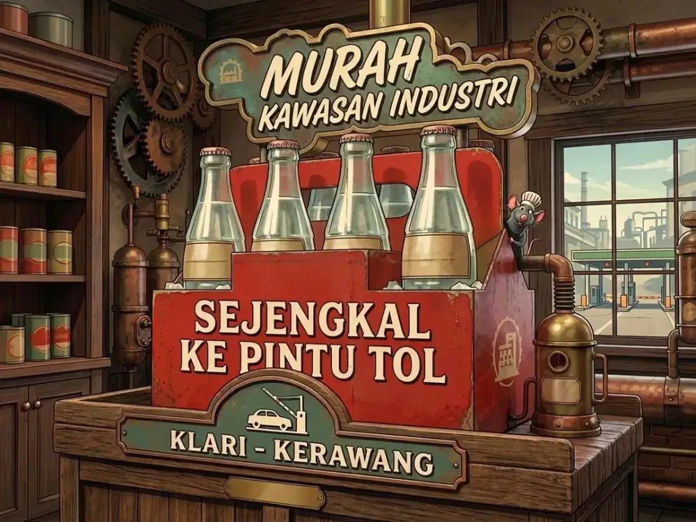 JUAL TANAH DI KERAWANG TIMUR, KLARI, KABUPATEN KERAWANG.