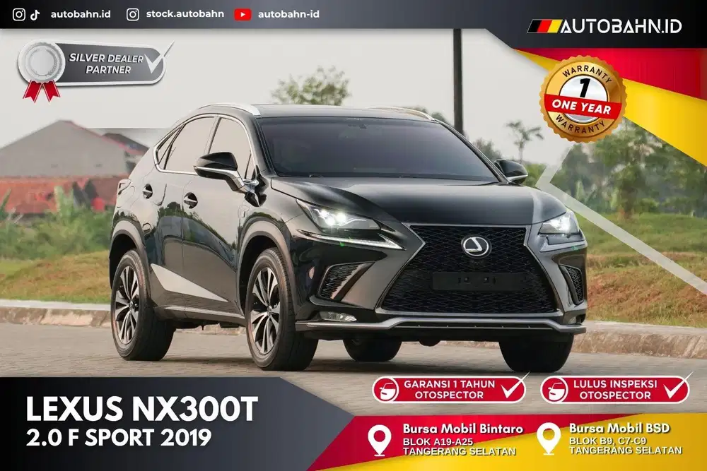 Serba Privilege! Lexus NX300t F-Sport 2019 Full Spec! Nx300 x3 glc200