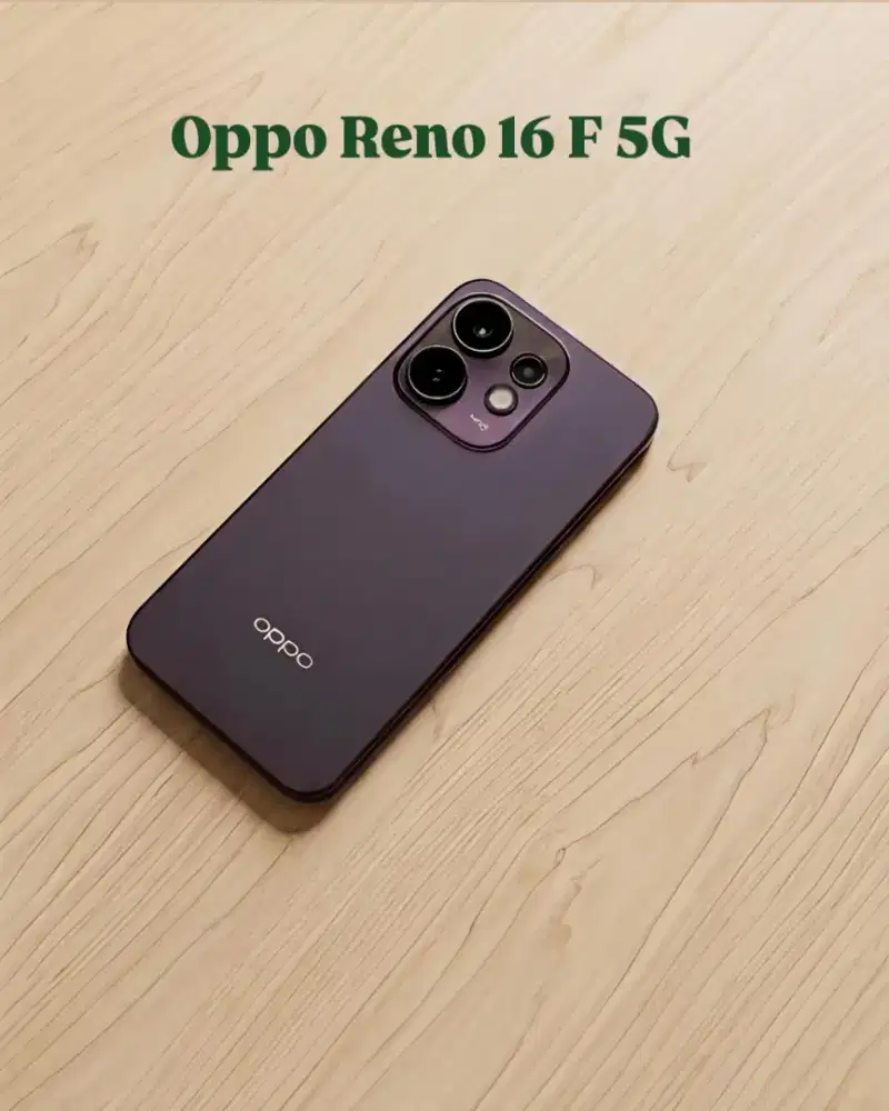 Oppo Reno 16 F 5G  8/128  BARU