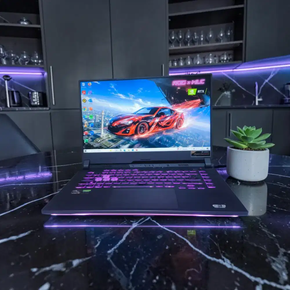 Laptop Super Gaming dan Design Asus ROG Strix G513QE Ryzen 9 Siap COD