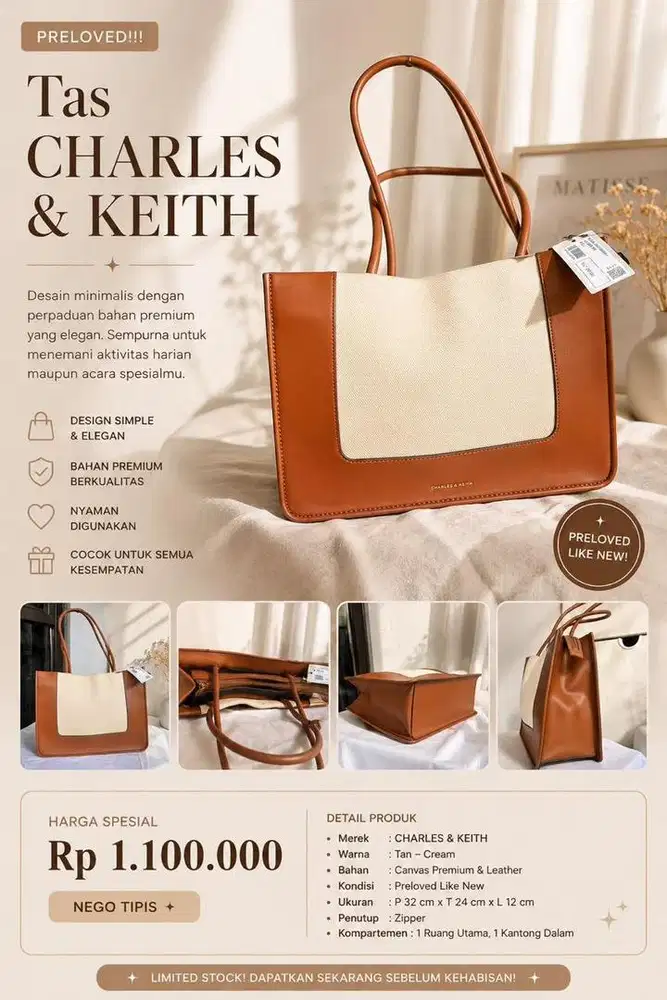 Tas Prelove CHARLES & KEITH