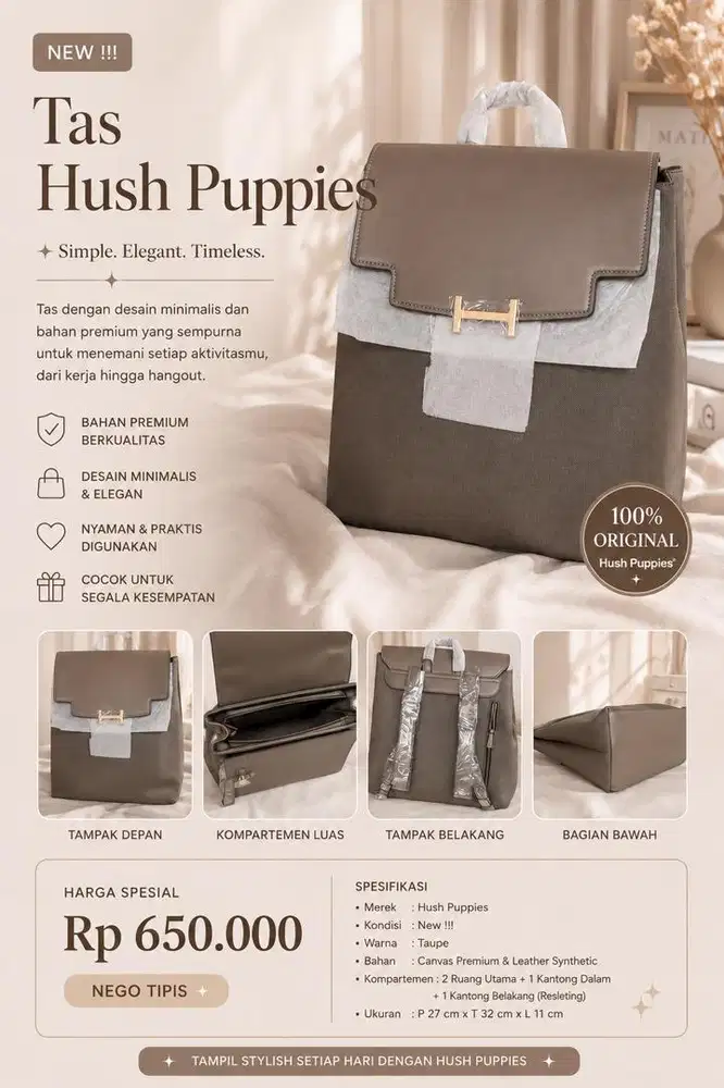 Tas hush Puppies