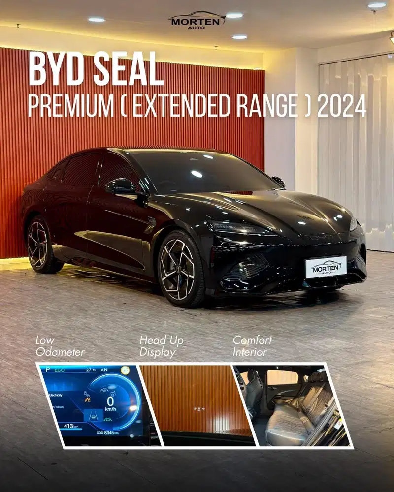 [ KM 8rb ] BYD Seal Premium RWD 2024, Hitam