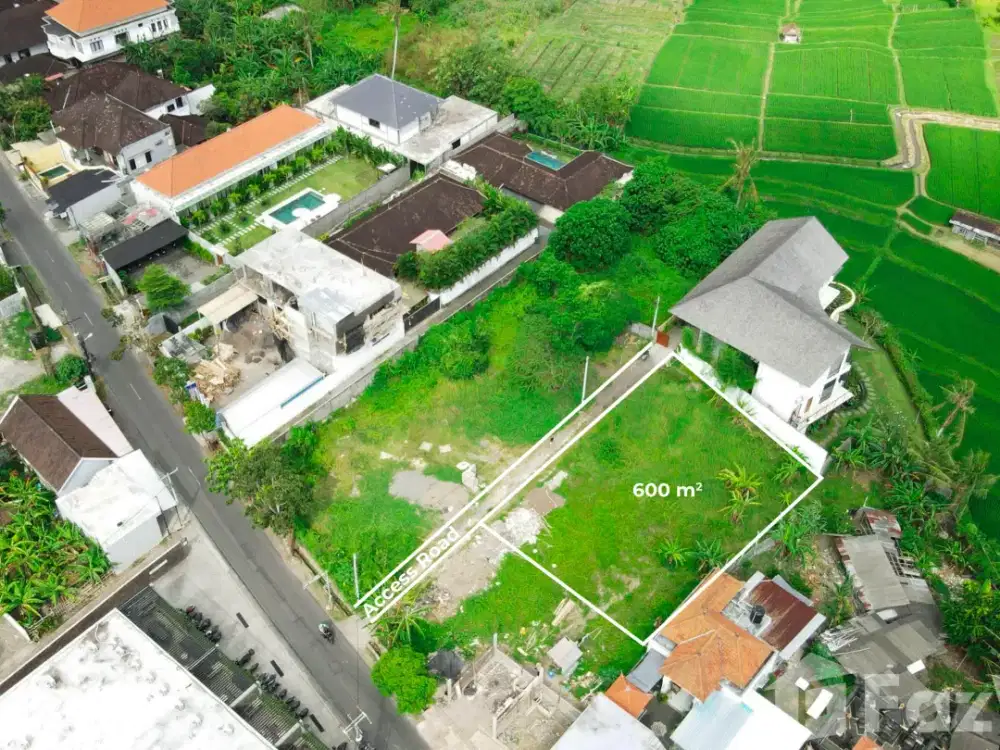 Land for sale in Canggu, Bali