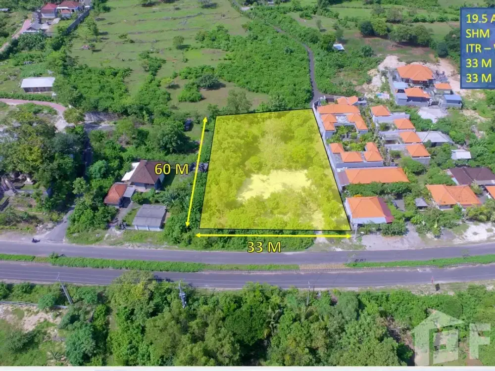 Land for sale in Ungasan, Bali