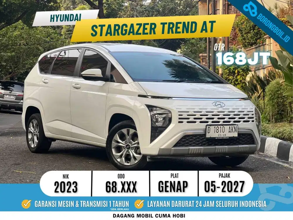 Hyundai stargazer trend 2023 AT