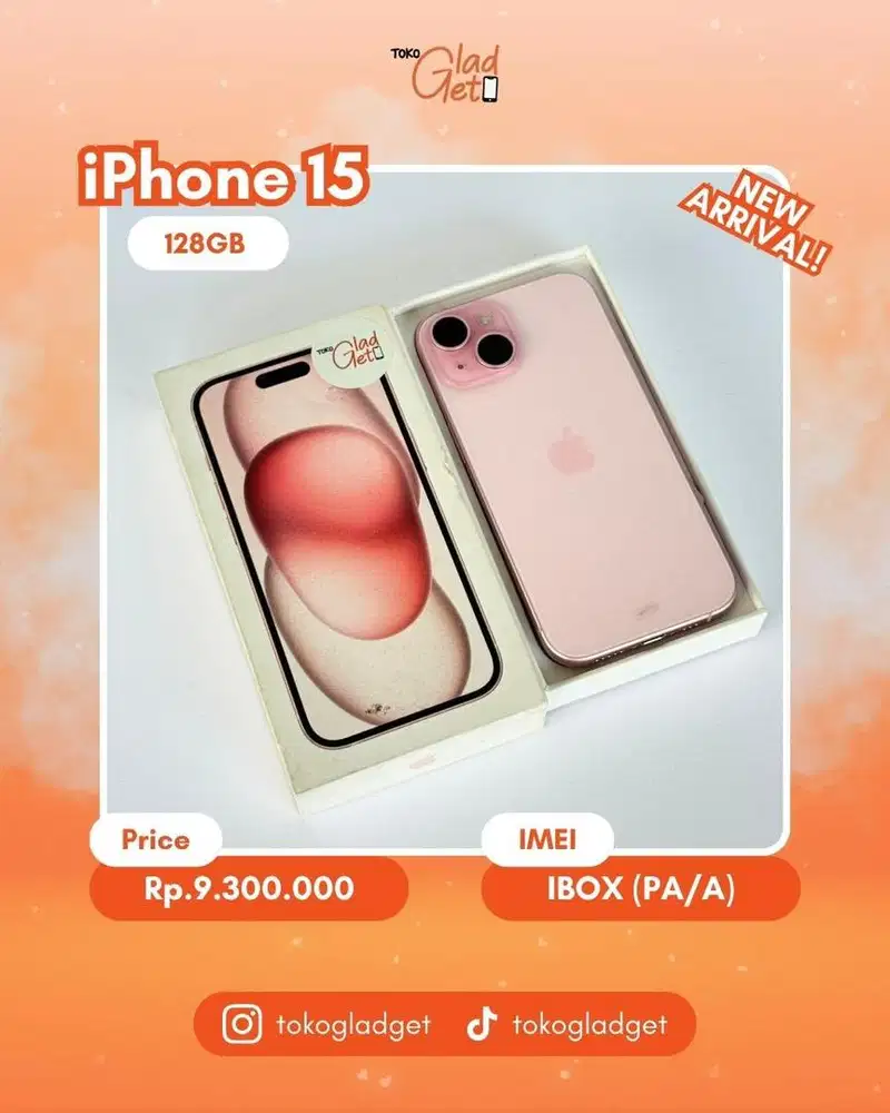 iPhone 15 Basic 128 Gb ex IBOX