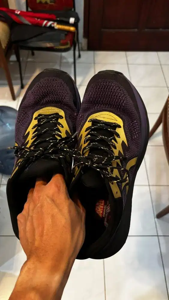 Sepatu Ortuseight Hyperblast Evo Marvel Black Panther
