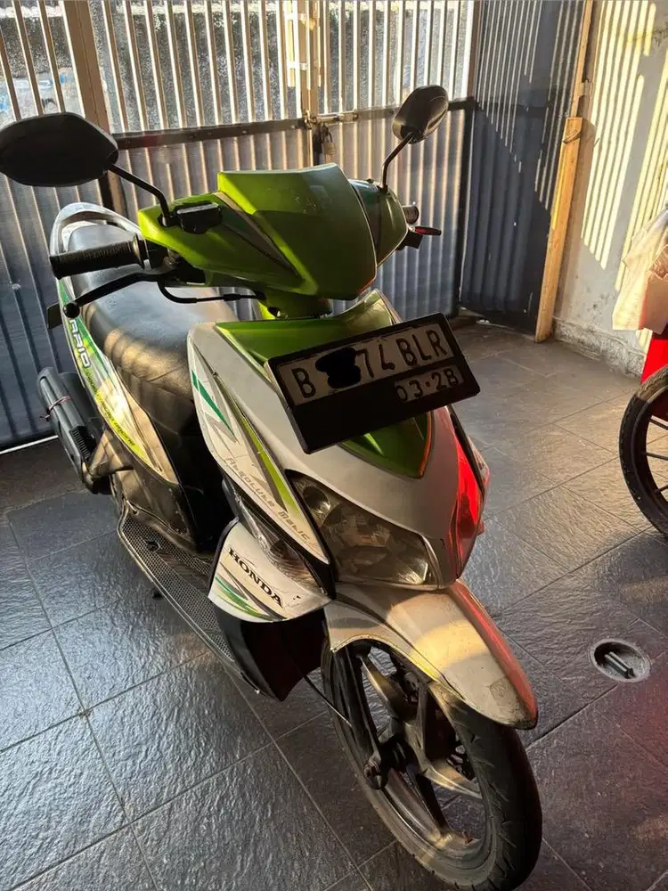 Dijual motor pemakaian pribadi