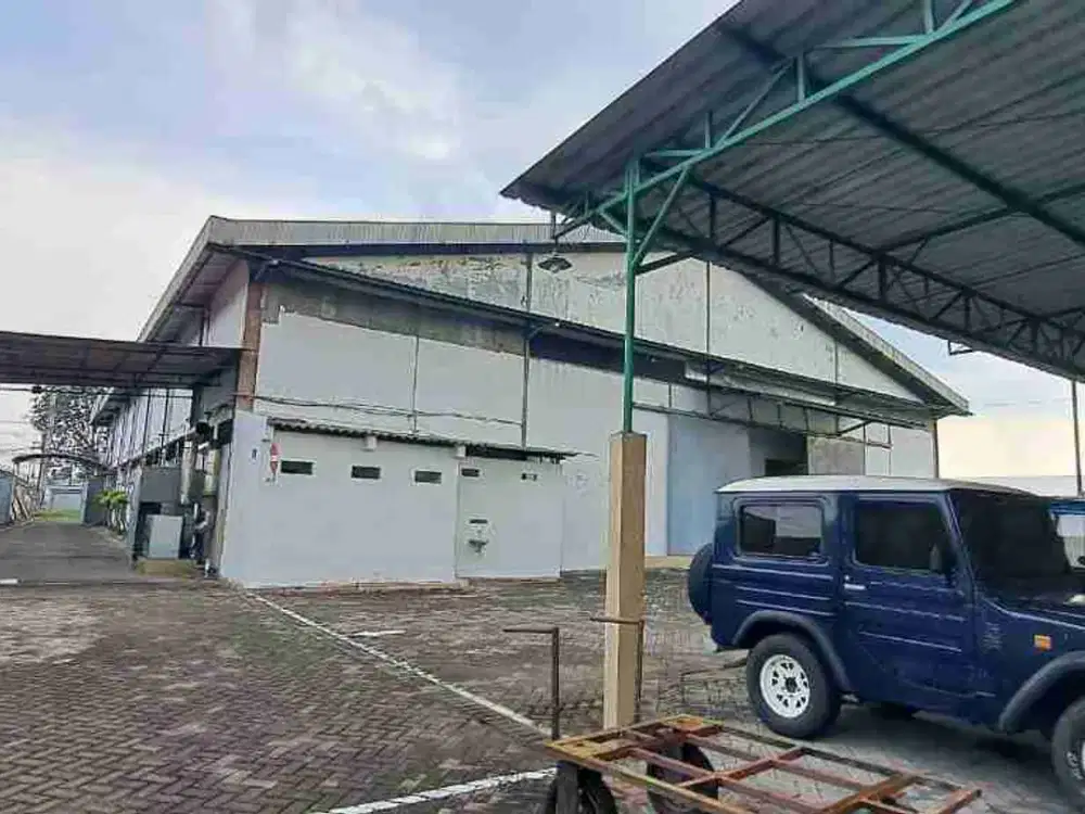 Termurah! Dijual Pabrik masih Aktif Siap Lanjutkan Business/kosongan,Lokasi Strategis, Raya Sidoarjo