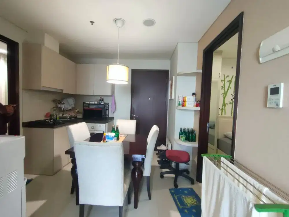 Puri Mansion Tower Crystal 3BR | Full Furnished | City & Pool View | Siap Huni