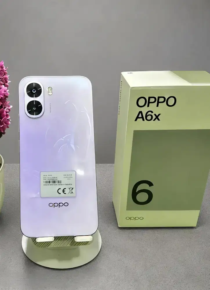 Oppo A6x 4+8/64 , 4+8/128 , 6+12/128 , 6+12/256  BARU