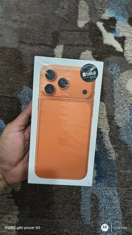 Jual Murah iPhone 17 Pro Max 256GB Cosmic Orange