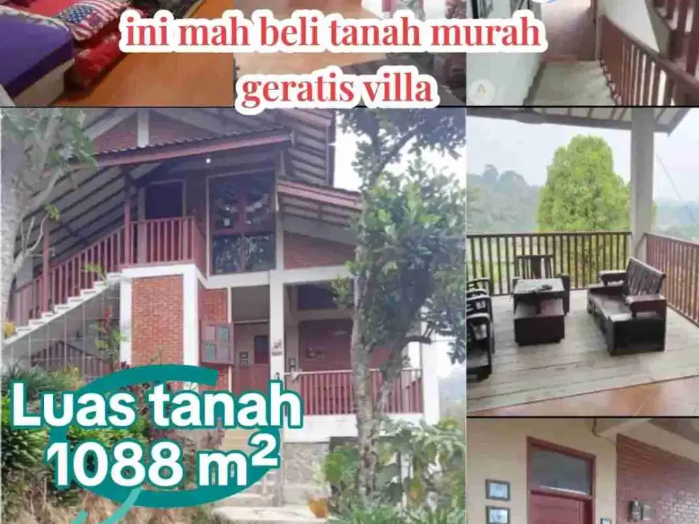 jual Tanah gertis villa di Ciwidey Bandung