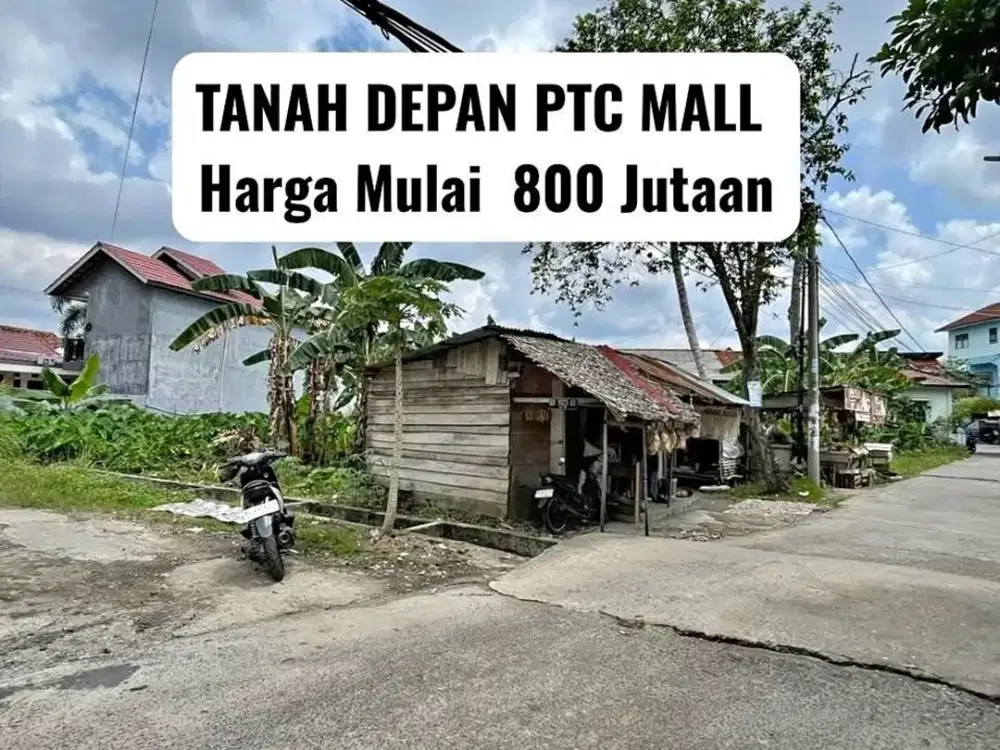 dijual tanah area pusat kota JL R Soekamto
