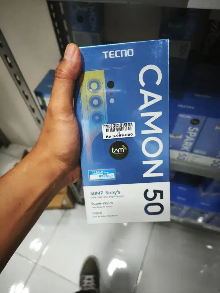TECNO CAMON 50 8/128GB | ATLANTIS DAHSYAT