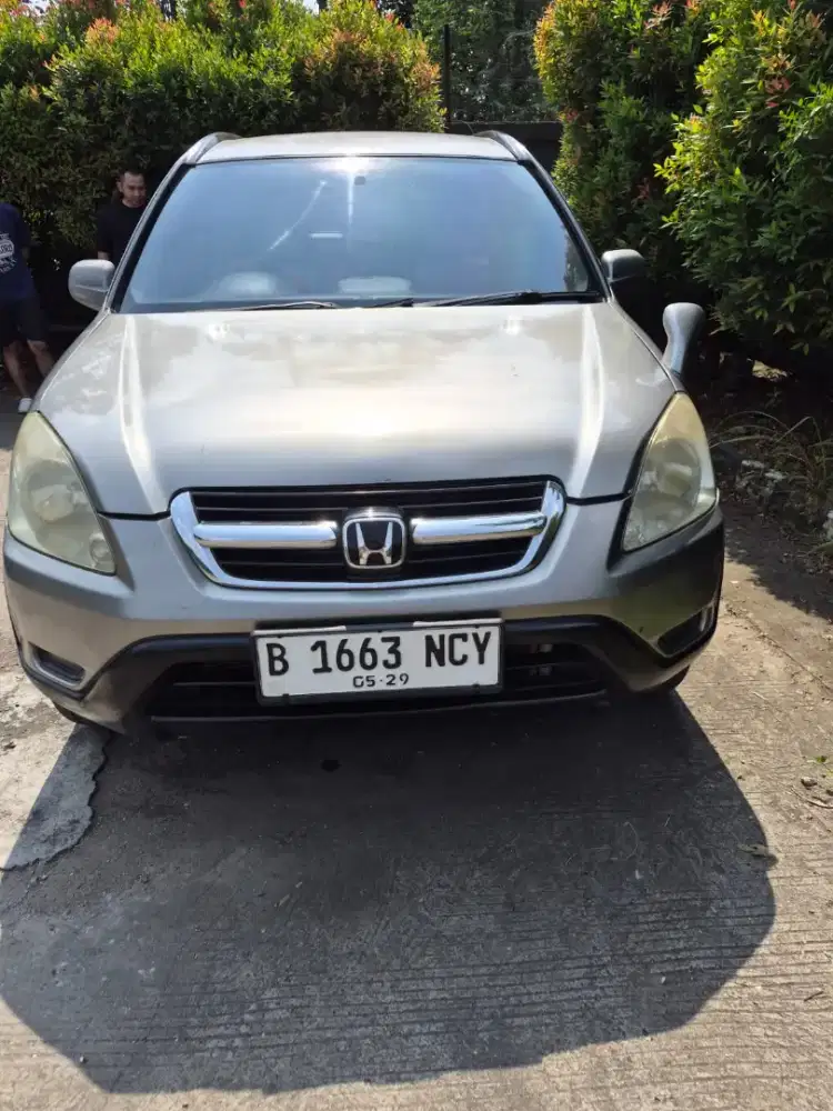 Crv 2003 2.0 cc matik silver pajak panjang