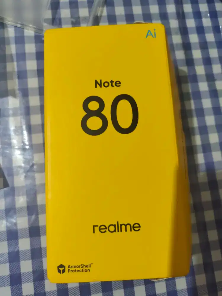 HP Realme Note 80 RAM 4GB +4GB ROM 64GB kondisi 99,9% mulus no minus