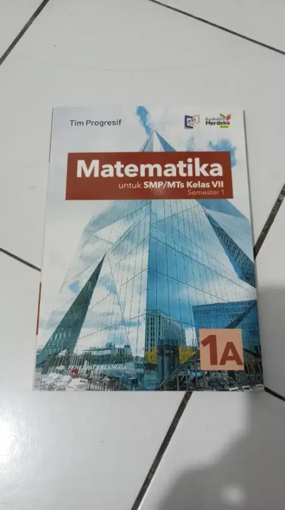 Buku matematika 1A kelas 7 baru