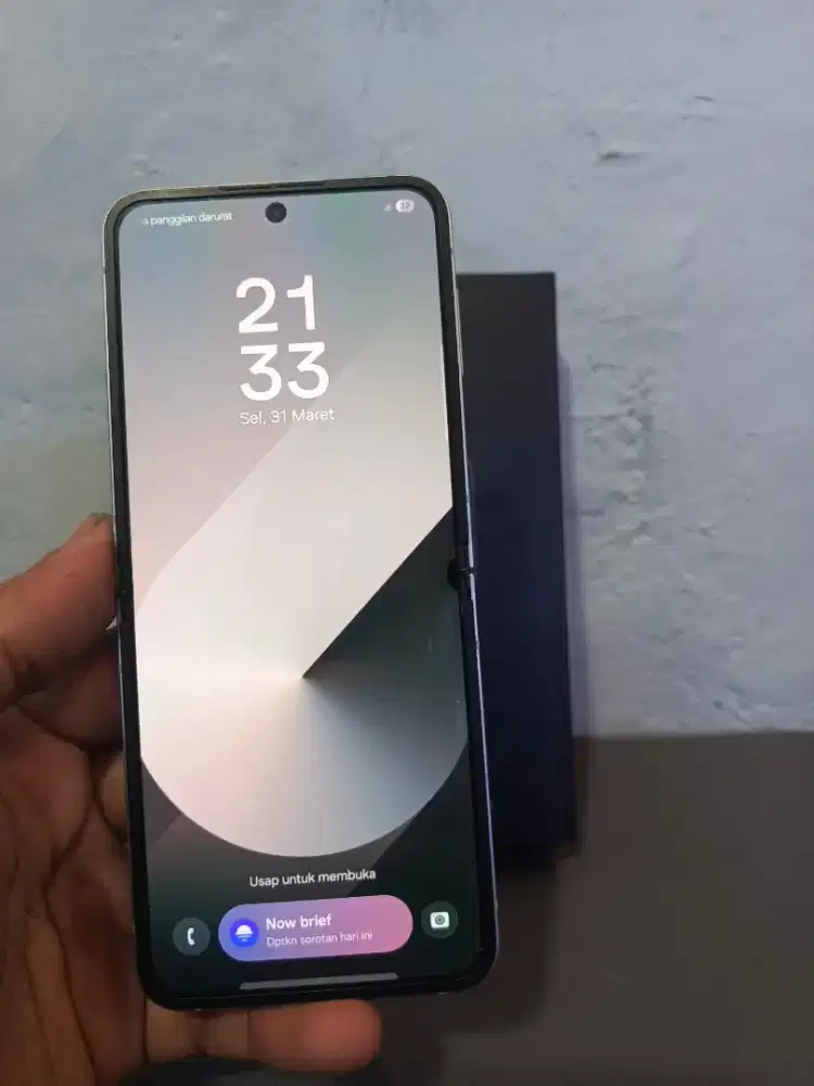 SAMSUNG Z FLIP 6 5G RAM 12/256GB ORIGINAL SEIN MULUS NORMAL FULLSHET
