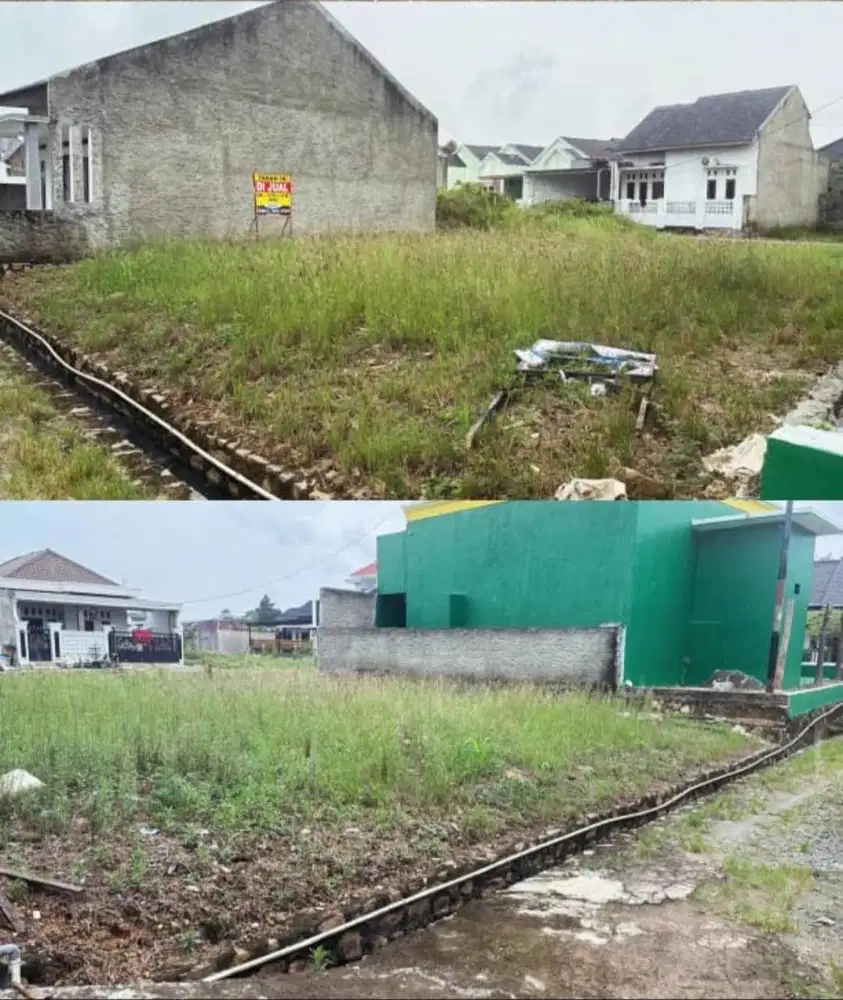 Dijual murah tanah kavling sudah pondasi keliling dan urug tanah