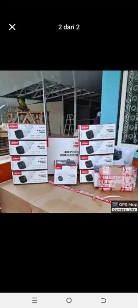 Pasang Camera CCTv Outdoor indoor Sukaraja