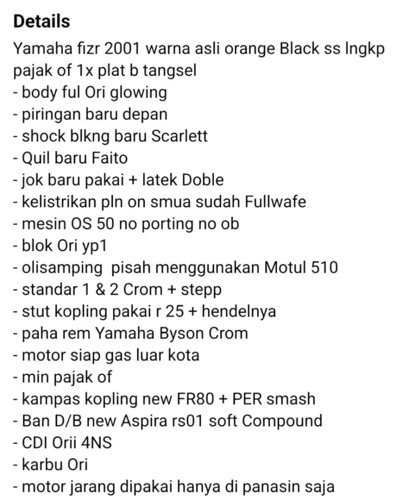 Khusus peminat F 1ZR