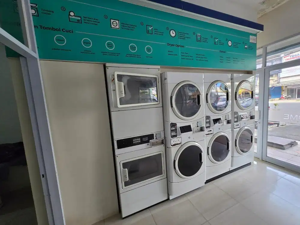 Mesin Cuci Laundry Kiloan merk Maytag