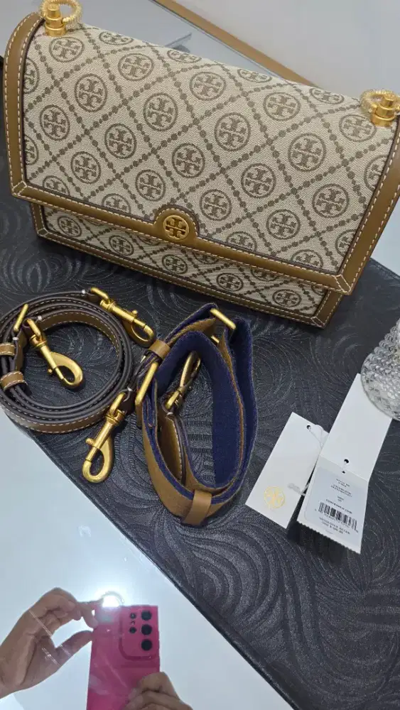 Tas tory bruch monogram Hazelnut meduim