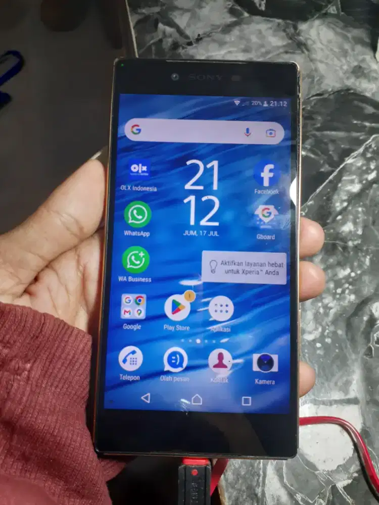 Sony z5 big orian sgel