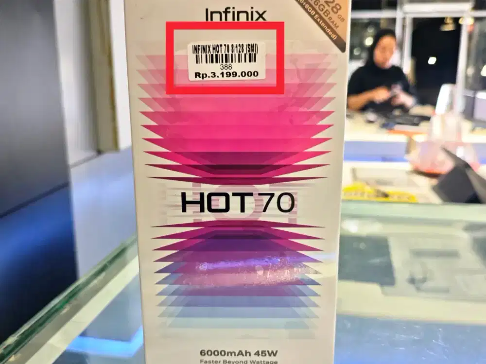 INFINIX HOT 70 RAM 8/128GB ATLANTIS DAHSYAT