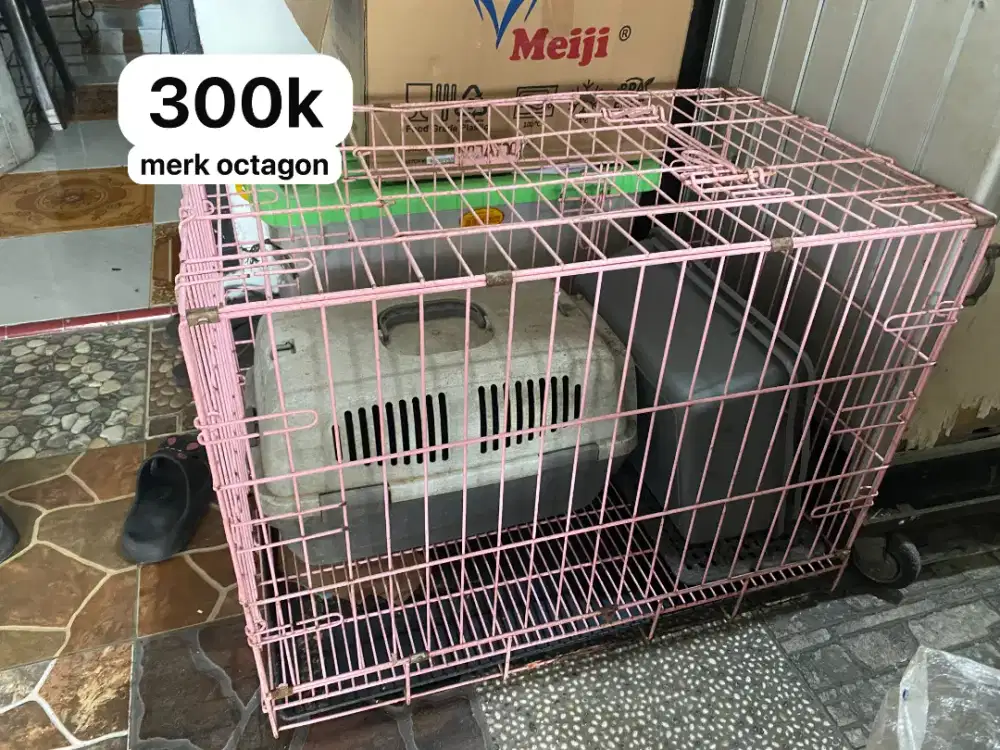 Kandang kucing sesuai gambar