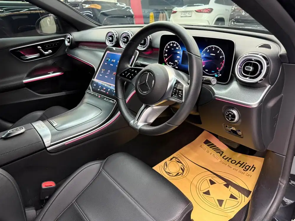 DP10% [Km8.000] C200 Avantgarde 2023 Black Reg 2024 #AUTOHIGH